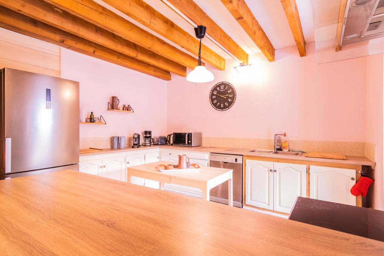 Villa Les Marmottes Pour 12 Avec Bain Nordique Privatif Camous Exterior foto